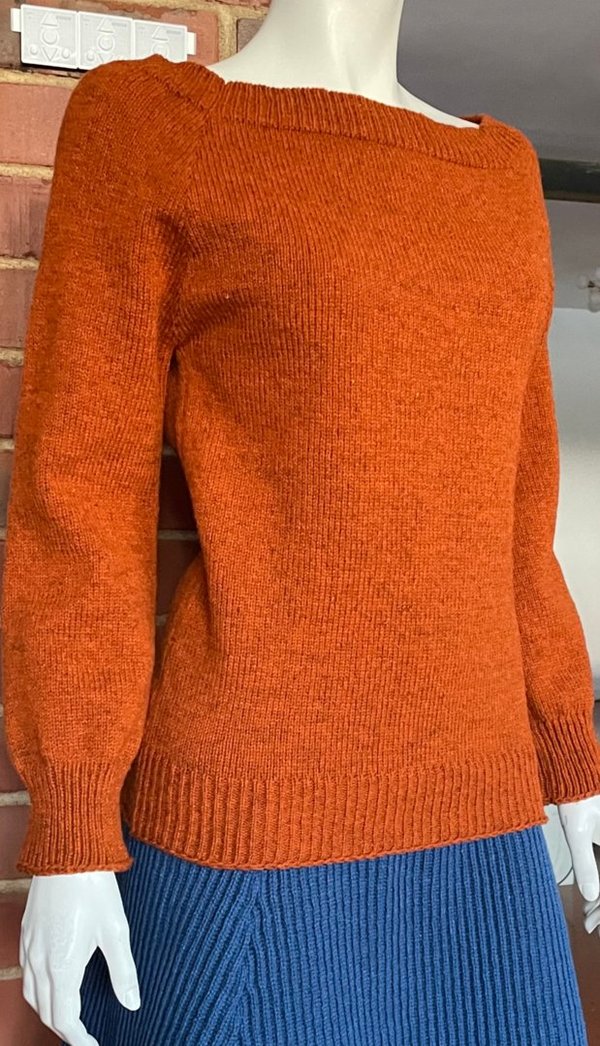 Pullover orange